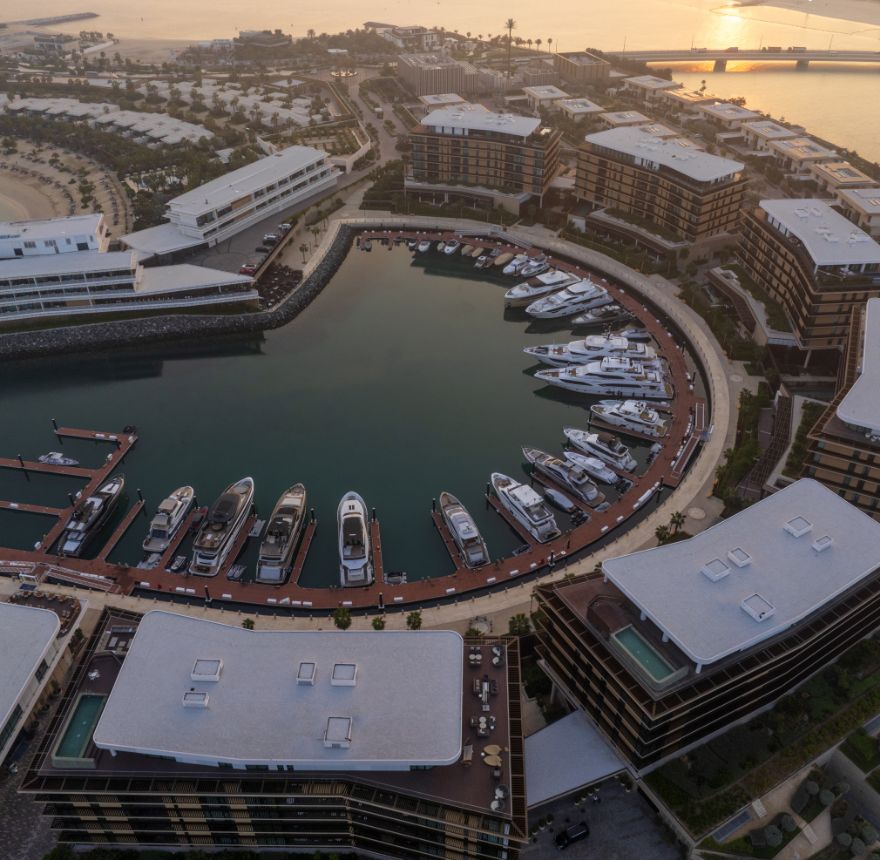 Exclusive waterfront living on Jumeirah Bay Island