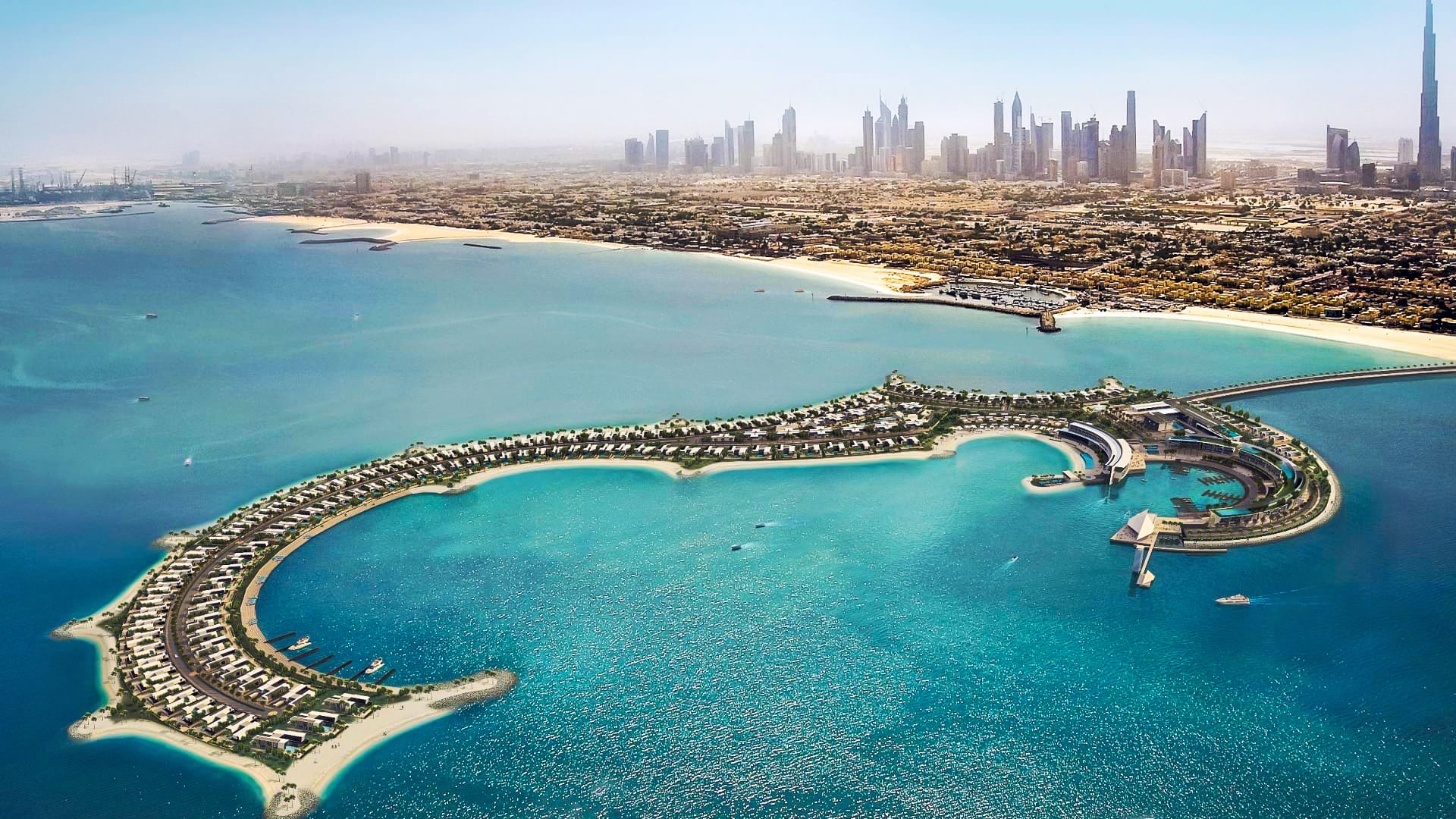Jumeirah Bay Island luxury waterfront real estate, Dubai